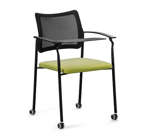 ПИНКО-СЕТКА/PINKO-MESH Кресло стол,ч.колес ЧЕРНЫЙ/ЗЕЛЕНЫЙ/ЧЕРН