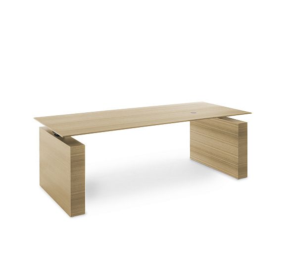 ТЕСЛА/TESLA Стол письменный СВ.ЭВКАЛИПТ/ЧЕРНЫЙ