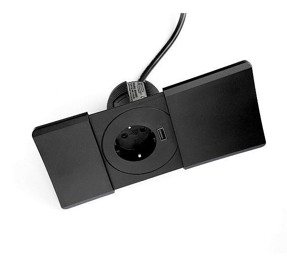 ВЕРСАТАГ/VERSATAG с крышкой черн ЧЕРНЫЙ