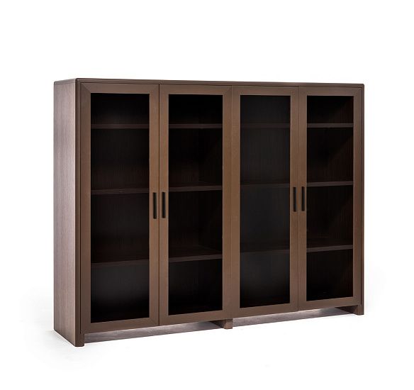 ЛЕГНО/LEGNO Шкаф-витрина ОРЕХ