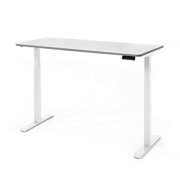 СКИД/SKID Стол письменный 160*75 БЕЛЫЙ/СЕРЫЙ