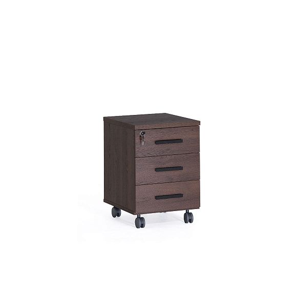 ЛАВА/LAVA Тумба подкатная, 3 ящ. ТАБАК