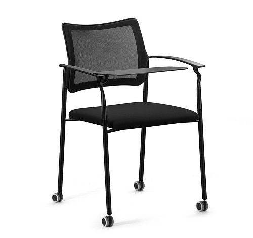 ПИНКО-СЕТКА/PINKO-MESH Кресло стол,ч.колес ЧЕРНЫЙ/ЧЕРНЫЙ/ЧЕРНЫЙ