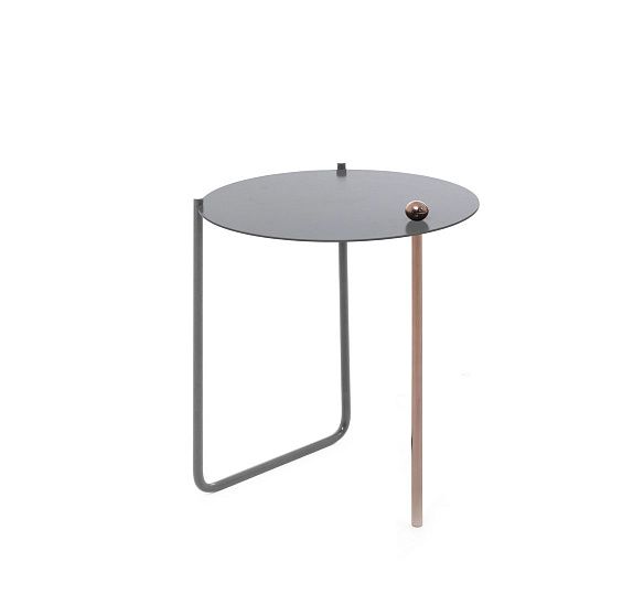 КОФЕ НЕО С/COFFEE NEO S стол кофейный СЕРЫЙ/БРОНЗОВЫЙ