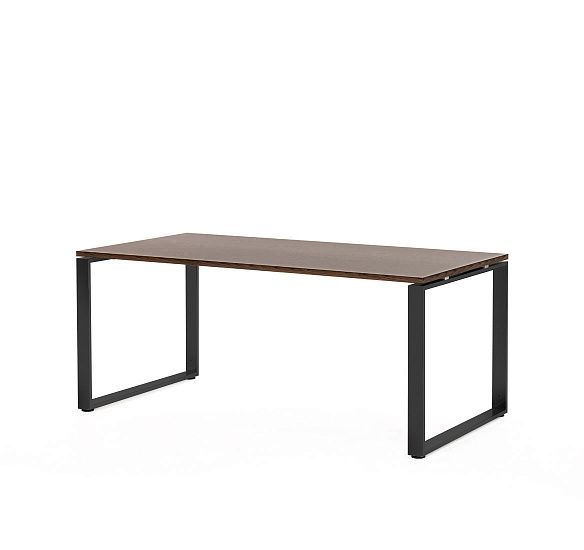 ЭКЗЕ/EXE Стол письменный 160 черн ОРЕХ/ЧЕРН