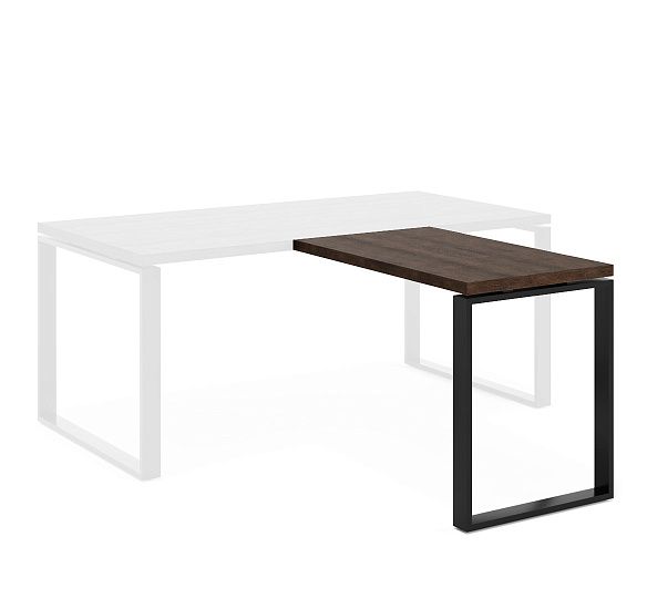 РОЛА/ROLA Приставка 100х60 черн ТАБАК/ЧЕРНЫЙ