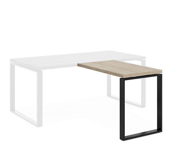 РОЛА/ROLA Приставка 100х60 черн ГАВАНА/ЧЕРНЫЙ