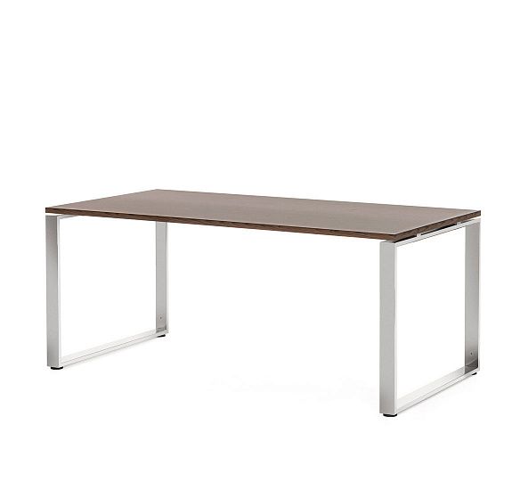 РОЛА/ROLA Стол 180 хром ТАБАК/ХРОМ