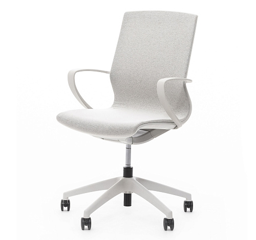 МАРИКС Б/MARICS W Кресло св.серая сетка СВ.СЕР/БЕЛЫЙ