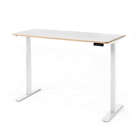 СКИД/SKID Стол письменный 160*75 БЕЛЫЙ/ДУБ КАЛИФОРН.