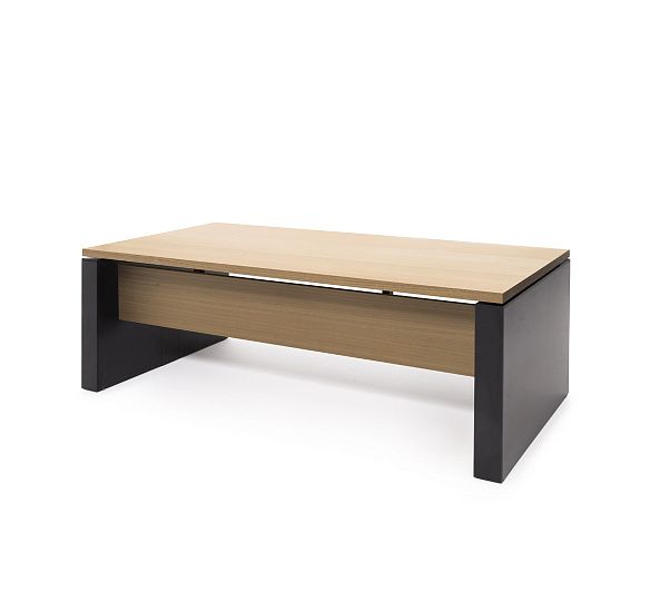 РЕНЦ/RENZ Стол письменный СВ.ЭВКАЛИПТ/ЧЕРНЫЙ