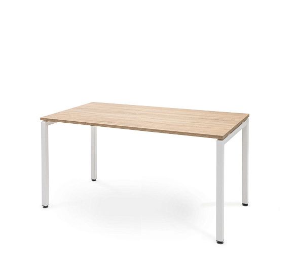 ТУР/TOUR Стол письменный 118x68 ДУБ КАЛИФ/БЕЛЫЙ