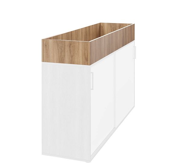 Кашпо низкое для шкафа 139 см ГИКОРИ