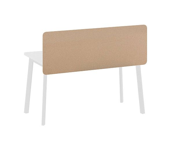 ФЛЕКС/FLEX Экран стола ткань138 БЕЖЕВЫЙ