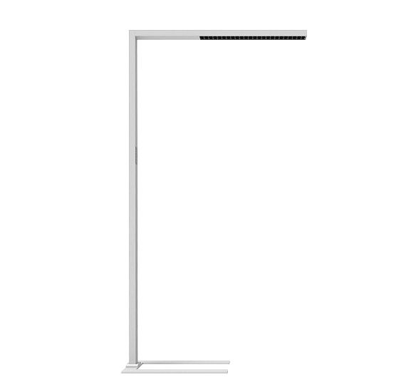 ТРОНКО/TRONCO торшер 60Вт БЕЛЫЙ