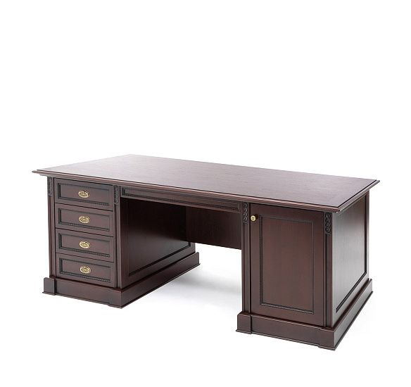 ДОЖ/DOGE Стол письменный 206 ОРЕХ ТАНГАНЬИКА