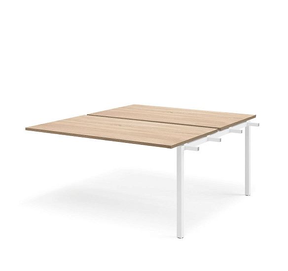 ТУР/TOUR модуль бенча 2м.118х139см ДУБ КАЛИФ/БЕЛЫЙ