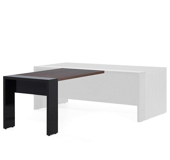 ЛАВА/LAVA Брифинг-приcтавка ТАБАК/ЧЕРНЫЙ ГЛЯНЕЦ