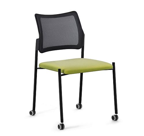 ПИНКО-СЕТКА/PINKO-MESH Кресло ч.база,б/под ЧЕРНЫЙ/ЗЕЛЕНЫЙ/ЧЕРН