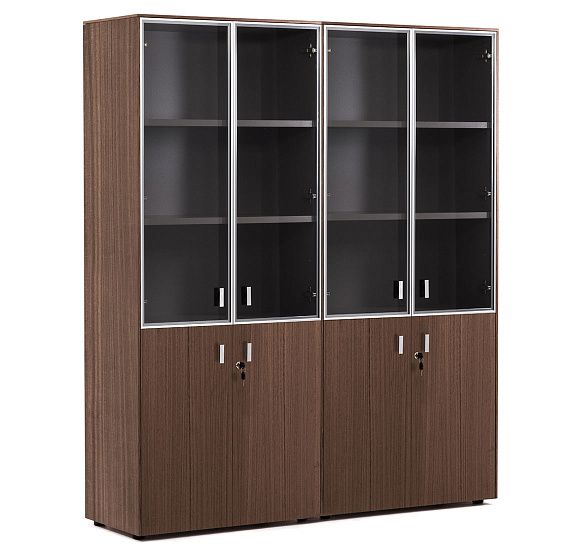 ЭНЦО/ENZO Шкаф комбинир x 2 ЭВКАЛИПТ МОРЕН/АЛЮМ