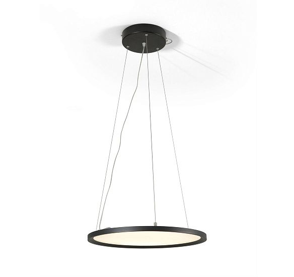 ПИАТТО/PIATTO 42Вт 50см св-к подвесн ЧЕРНЫЙ
