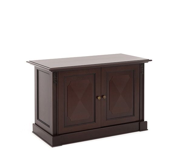 ДОЖ/DOGE Шкаф низкий, 2 двери ОРЕХ ТАНГАНЬИКА