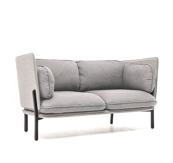 БЕЛЛАДЖИО/BELLAGIO диван 2м низкая спинк СЕРЫЙ