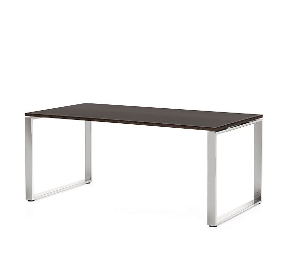 РОТОНДА/ROTONDA Стол 180 хром ВЕНГЕ/ХРОМ