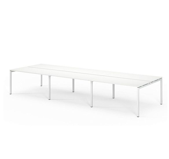 ТУР/TOUR бенч 6 р.мест 138х68 см БЕЛЫЙ