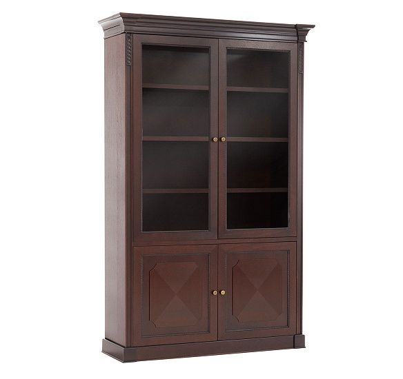 ДОЖ/DOGE Шкаф д/бумаг комб.дв 147 ОРЕХ ТАНГАНЬИКА