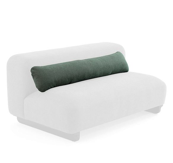 ДЖАСТ/JUST Подушка для дивана ТЕМНО-ЗЕЛЕНЫЙ