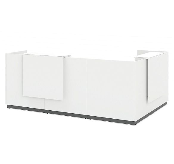 ФАСТА/FASTA Приемная стойка угл._дл БЕЛЫЙ/БЕЛЫЙ