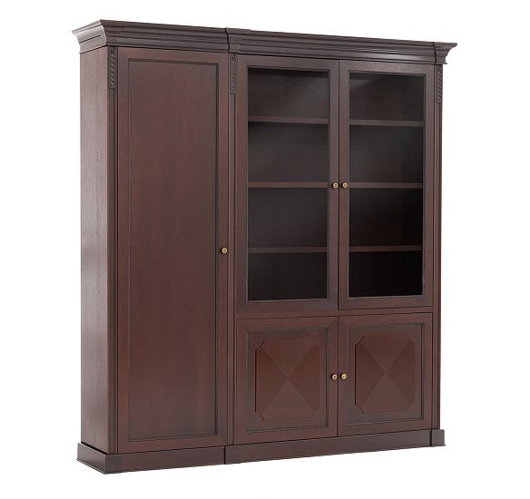 ДОЖ/DOGE Шкаф комбинир+гард. 216 ОРЕХ ТАНГАНЬИКА