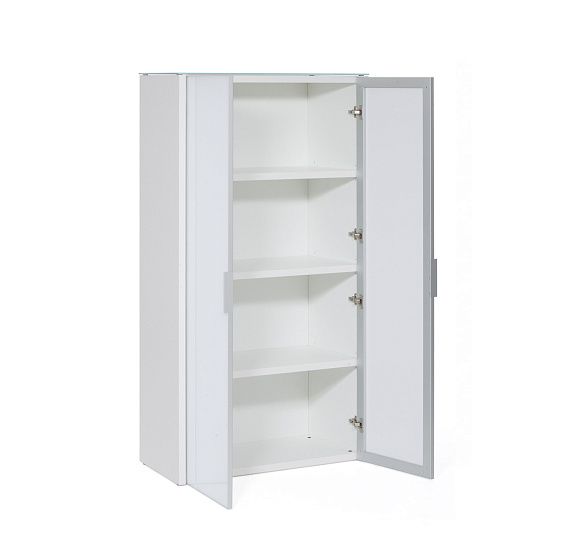 ГАЛА/GALA Шкаф для бумаг, 2 двери БЕЛЫЙ