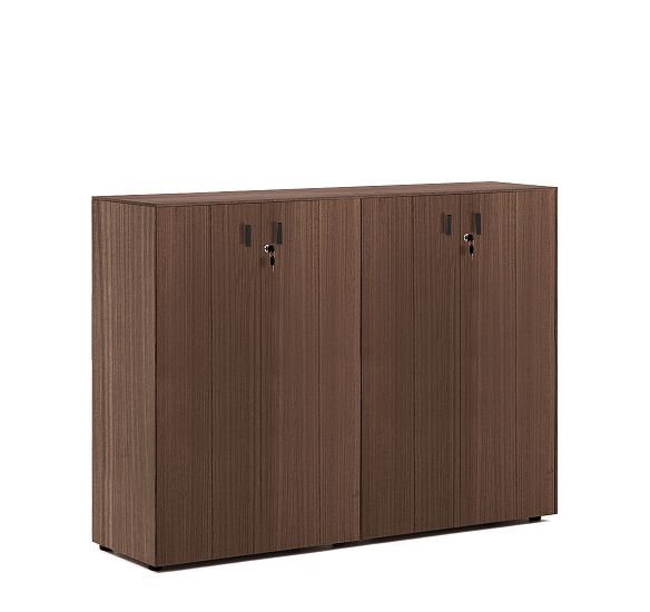 ЭНЦО/ENZO Шкаф средний в.120, 4 дв ЭВКАЛИПТ МОРЕН/ЧЕРН