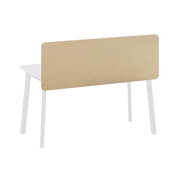 ЛИНК+/LINK+ Экран стола ткань 158 см БЕЖЕВЫЙ