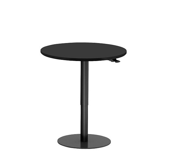 СИТ-ТУ-СТЭНД/SIT-TO-STAND стол д.80 графит ГРАФИТ/ЧЕРНЫЙ