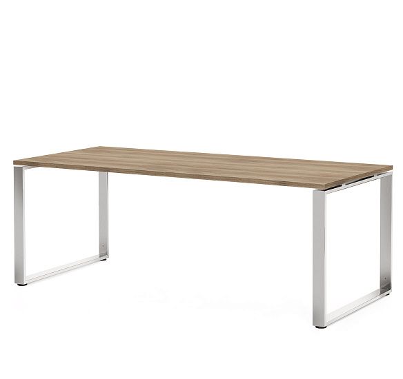 РОЛА/ROLA Стол 200 хром ГАВАНА/ХРОМ