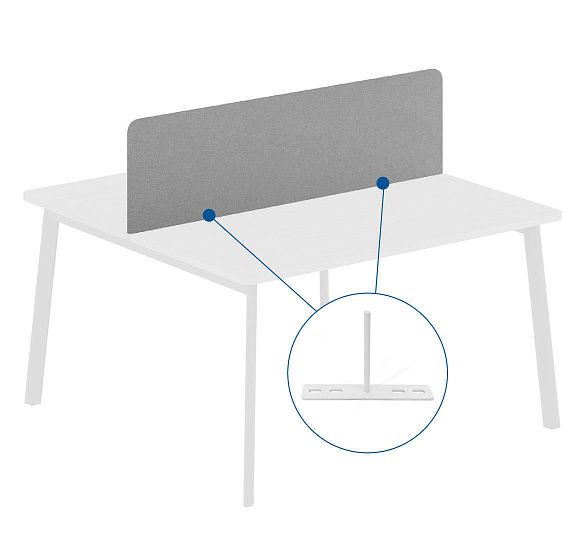ЛИНК/LINK Экран бенча ткн 138 штырь СЕРЫЙ