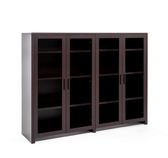 ЛЕГНО/LEGNO Шкаф-витрина ПАЛИСАНДР