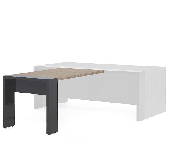 ЛАВА/LAVA Брифинг-приcтавка ГАВАНА/СЕРЫЙ ГЛЯНЕЦ