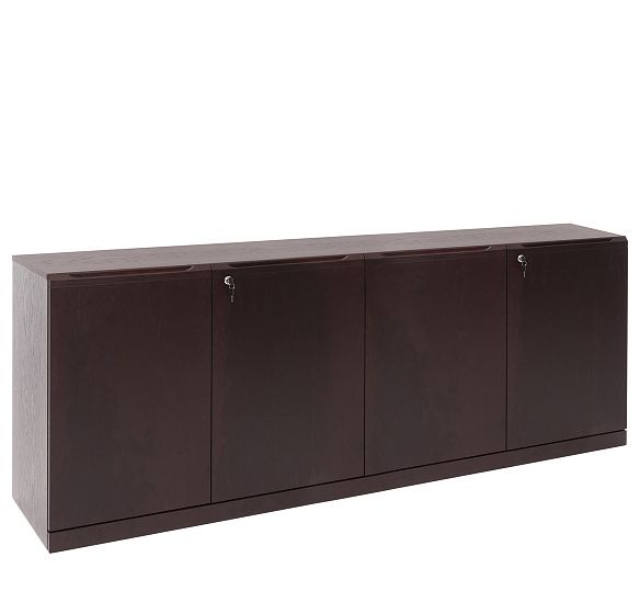 ЛАМАРИ/LAMARI Шкаф низкий, 4 двери ДУБ ФЕРРО