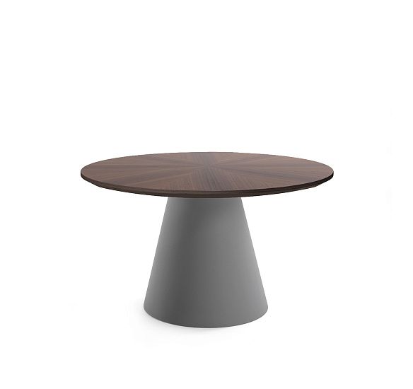НОАЛЕ/NOALE Стол кофейный высокий ЭВКАЛИПТ МОРЕН/СЕРЫЙ