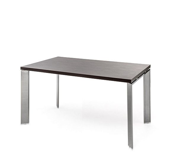 ФЕРМО/FERMO Стол 160 хром ВЕНГЕ/ХРОМ