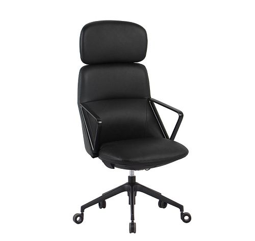 ГЛАМ/А/GLAM/A Кресло руководителя ЧЕРНЫЙ/ЧЕРНЫЙ
