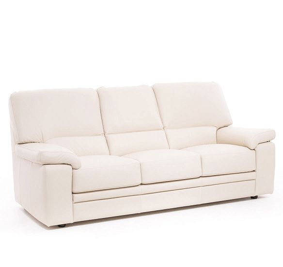 ЭЛЛА/ELLA Диван 3 мест.иск.кожа БЕЖЕВЫЙ