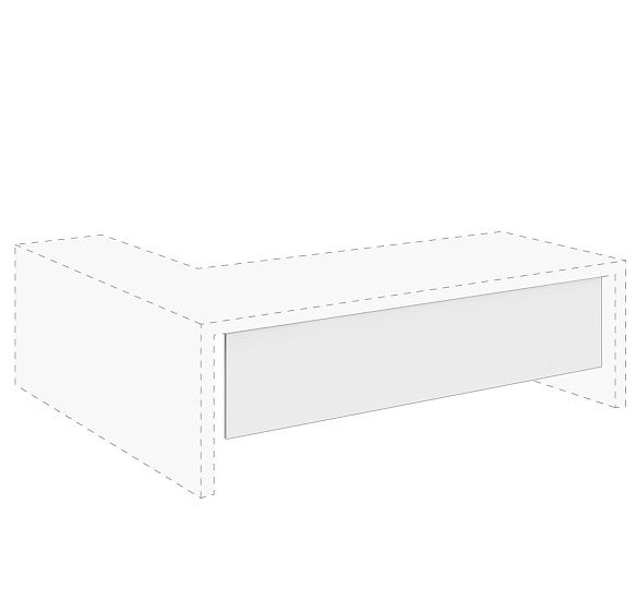 КИО/KYO Передняя панель БЕЛЫЙ ГЛЯНЕЦ