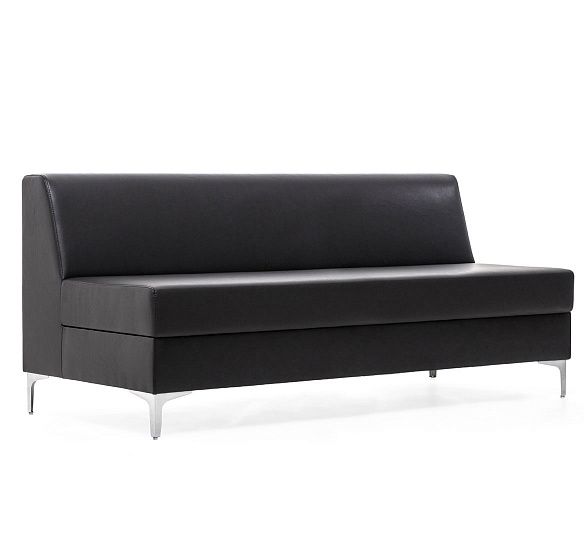 НЕО/NEO Диван 3-местный ЧЕРНЫЙ