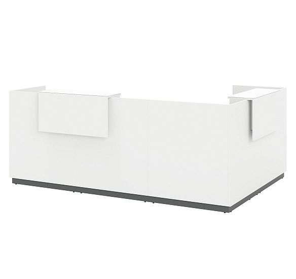 ФАСТА/FASTA Приемная стойка угловая БЕЛЫЙ/БЕЛЫЙ