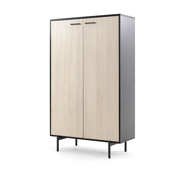 РИНГ/RING Шкаф закрытый ДУБ СВЕТЛЫЙ/АНТРАЦИТ